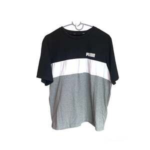 Gray White Black Puma Tshirt